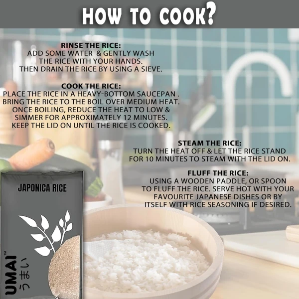 Japonica Sushi Rice 500g