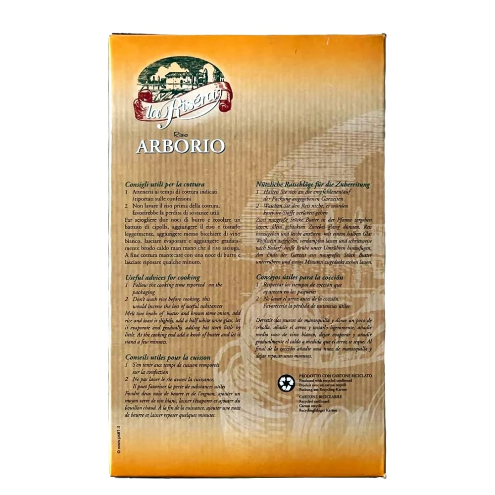 La Risera Arborio Rice 1kg