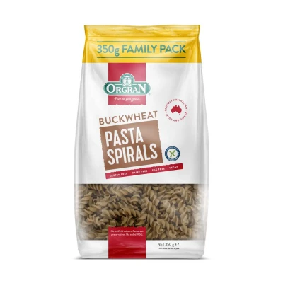 Orgran Buckwheat Spiral Pasta 350g