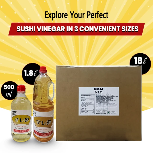 Umai Sushi Vinegar 1.8Ltr