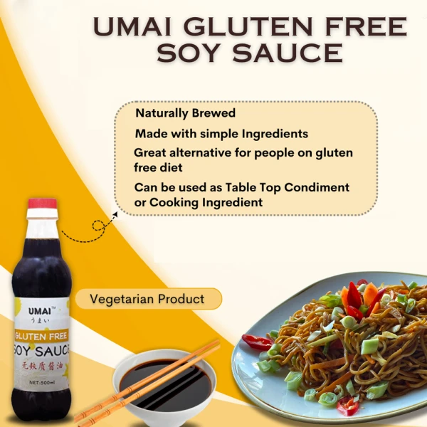 Gluten Free Soy Sauce 500ml