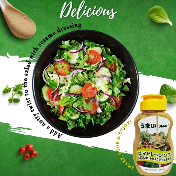 Sesame Salad Dressing 190ml