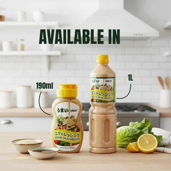 UMAI Sesame Salad Dressing 1Ltr