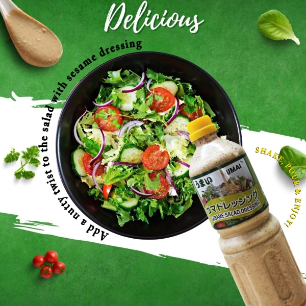 Sesame Salad Dressing 1Ltr