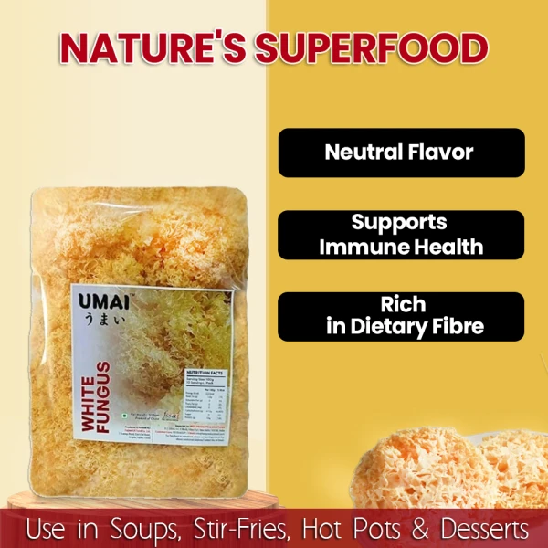 Umai White Fungus 500g