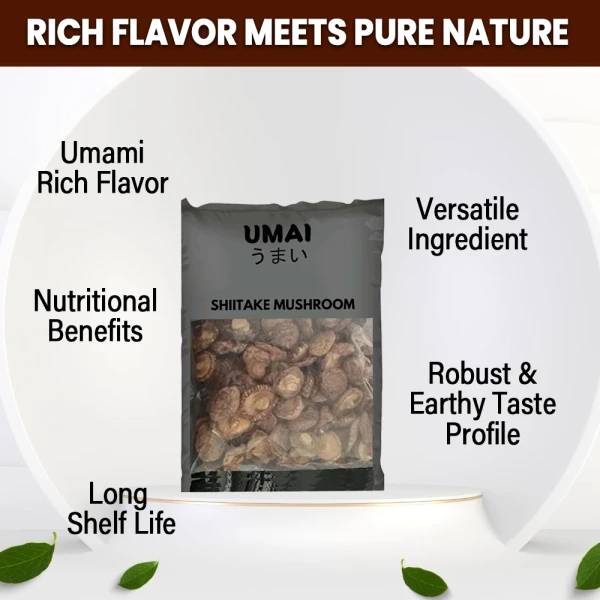 UMAI Dry Shiitake Mushroom 500g