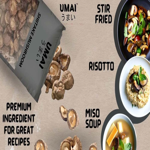 Umai Dry Shiitake Mushroom 500g
