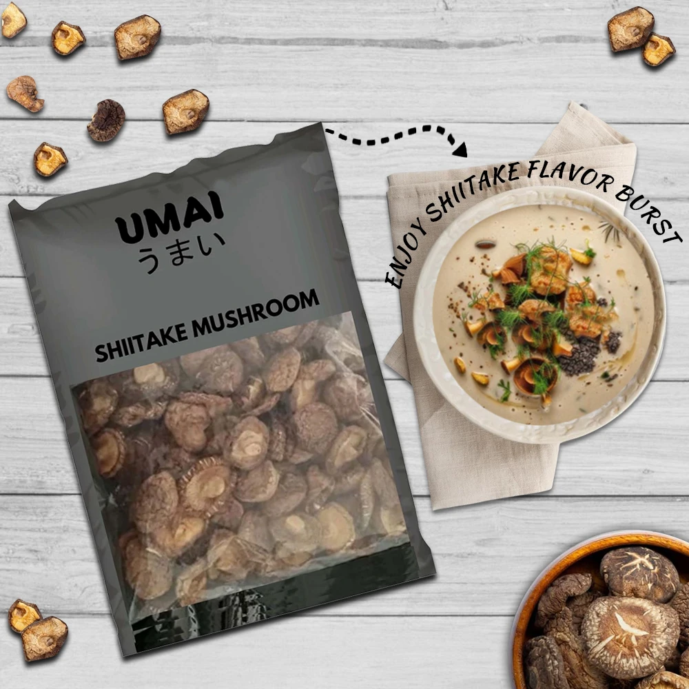 UMAI Dry Shiitake Mushroom 500g