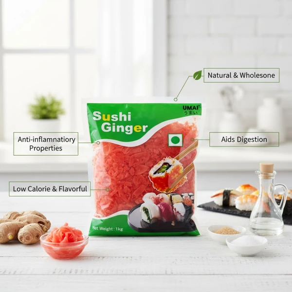 UMAI Sushi Ginger Pink 1.5 Kg