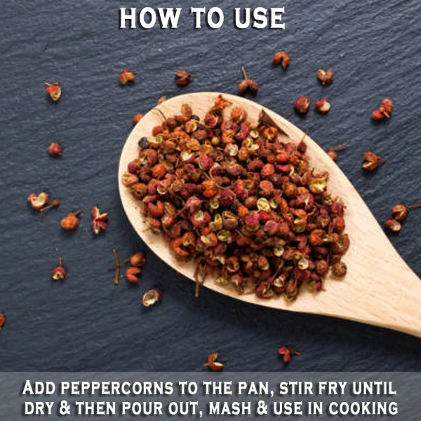 Sichaun Pepper Corn 100g
