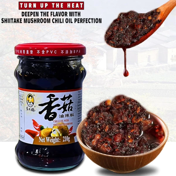 LaoGanMa Shiitake Mushroom 210g