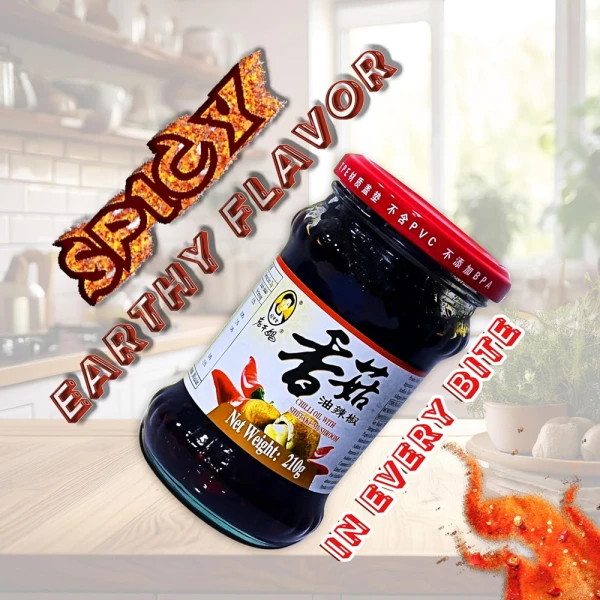 LaoGanMa Shiitake Mushroom 210g