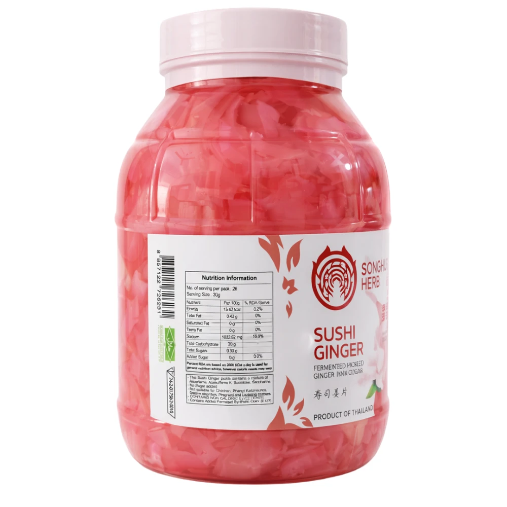 Songheng Sushi Ginger (Pink) 1.8Kg