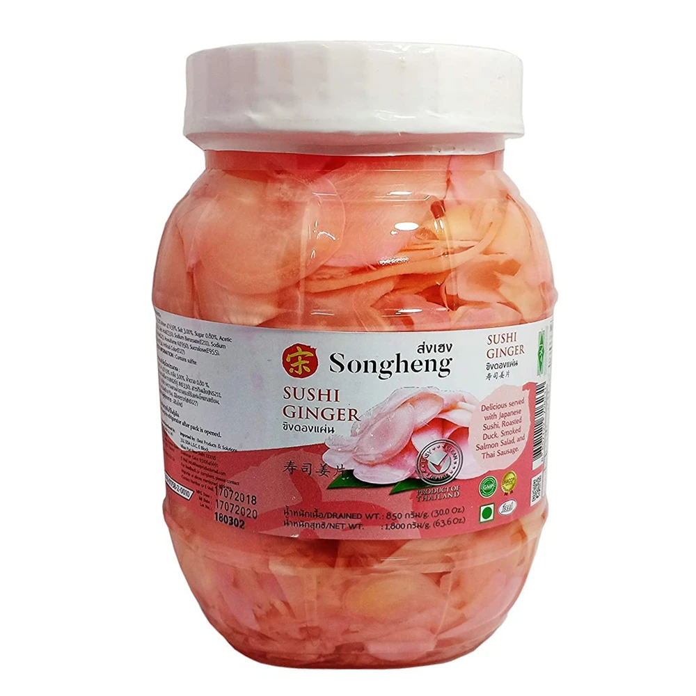 Songheng Sushi Ginger (Pink) 1.8Kg