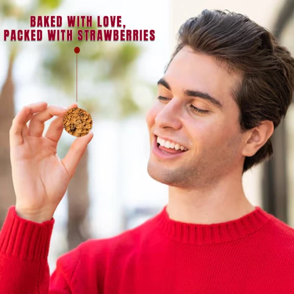 De Best Sugar Free Strawberry Cookies 200g - 100% Suger Free