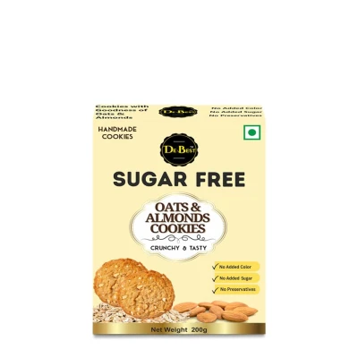 Sugar Free Oats & Almonds Cookies 200g