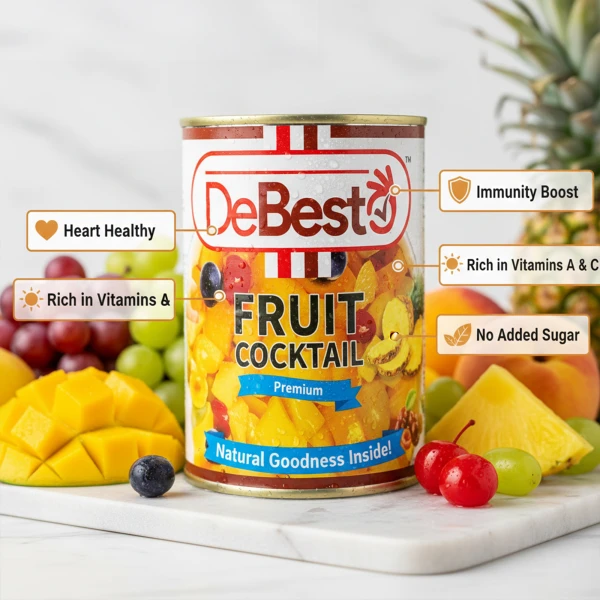 De Besto Fruit Cocktail 850g