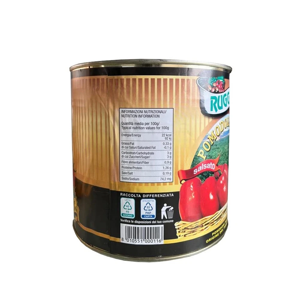 Premium Italian Peeled Tomato 2.5Kg