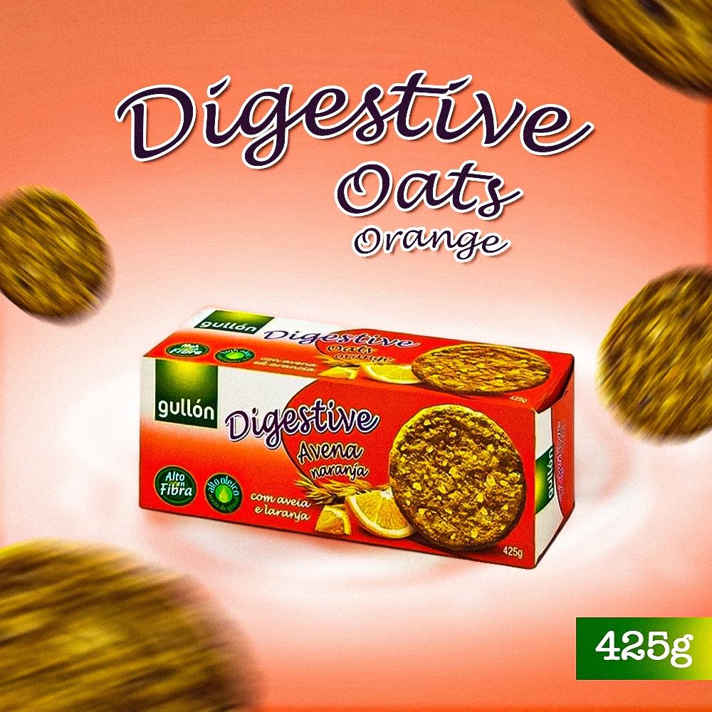 Gullon Digestive Oats & Orange 425 g