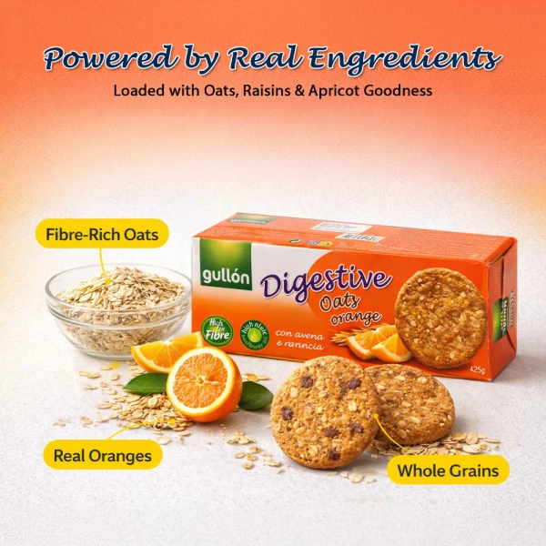 Gullon Digestive Oats & Orange 425 g