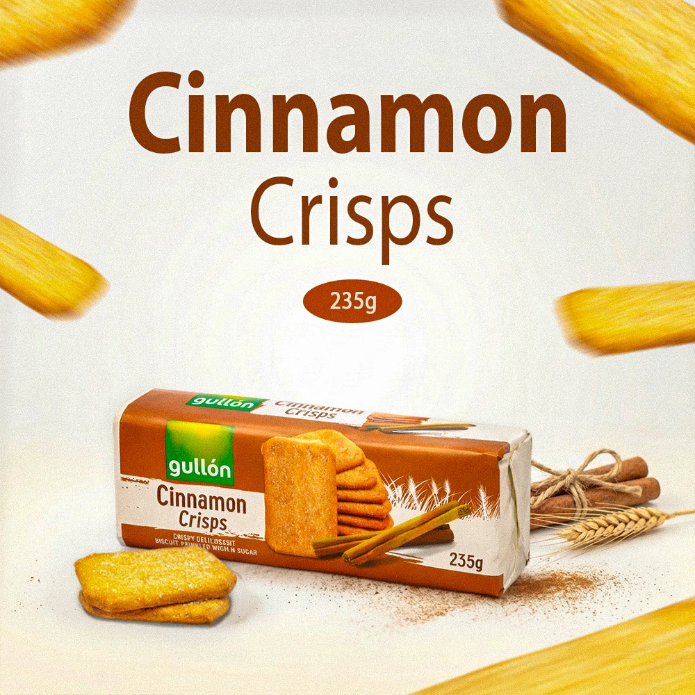 Gullon Cinnamon Crisps 235g