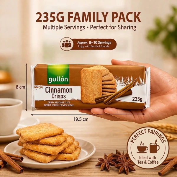 Gullon Cinnamon Crisps 235g