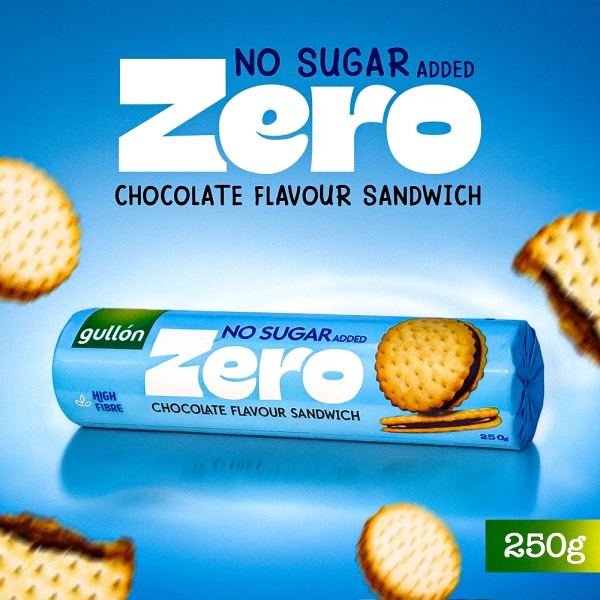 Gullon No Suger Added Chocolate Flavour Biscuits 250g