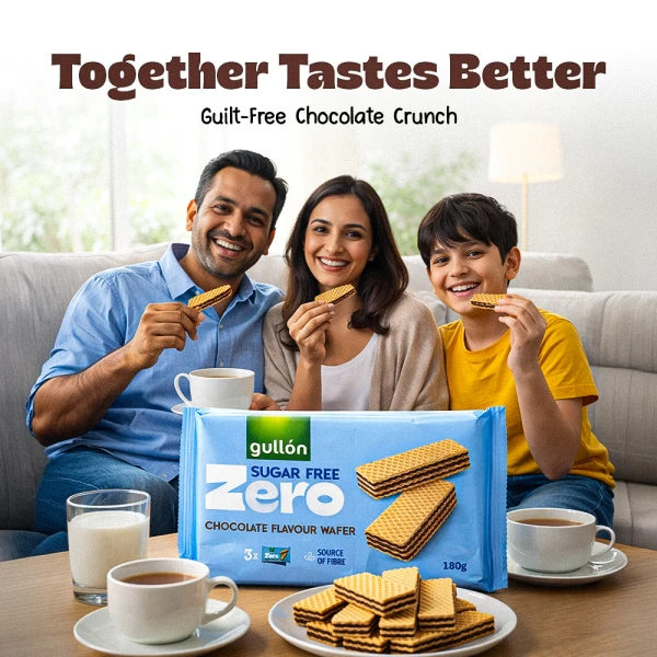Gullon Sugar Free Chocolate Flavour Wafer 180g