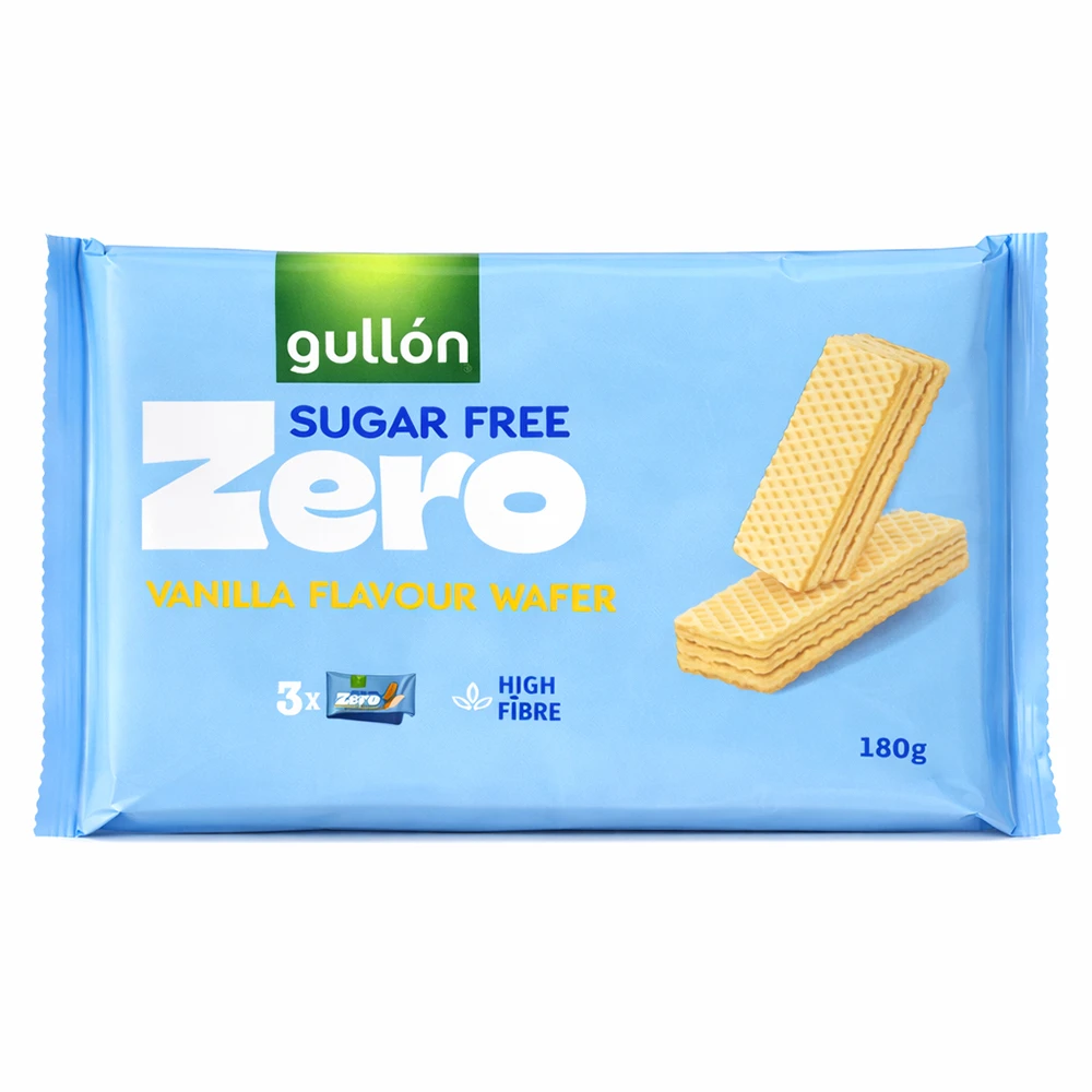 Gullon Sugar Free Vanilla Flavour Wafer 180g