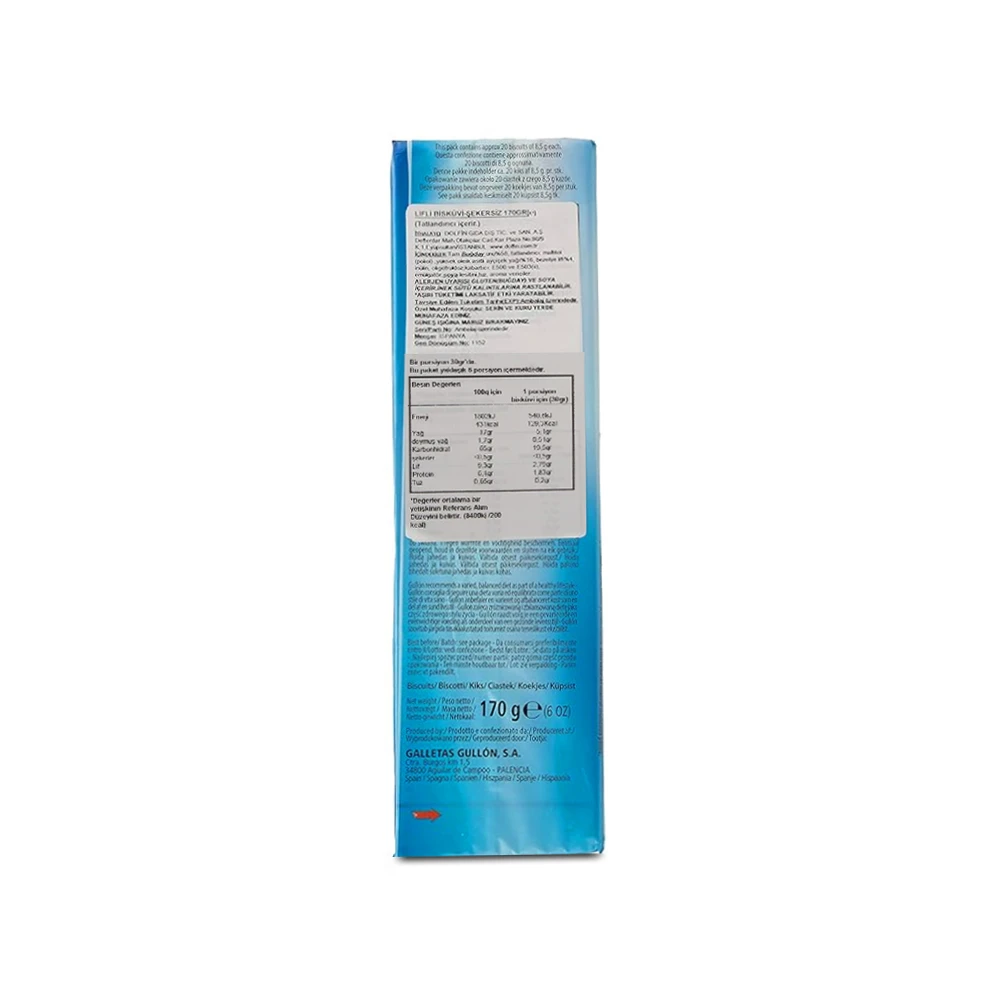 Sugar Free Fibra Biscuits 170g