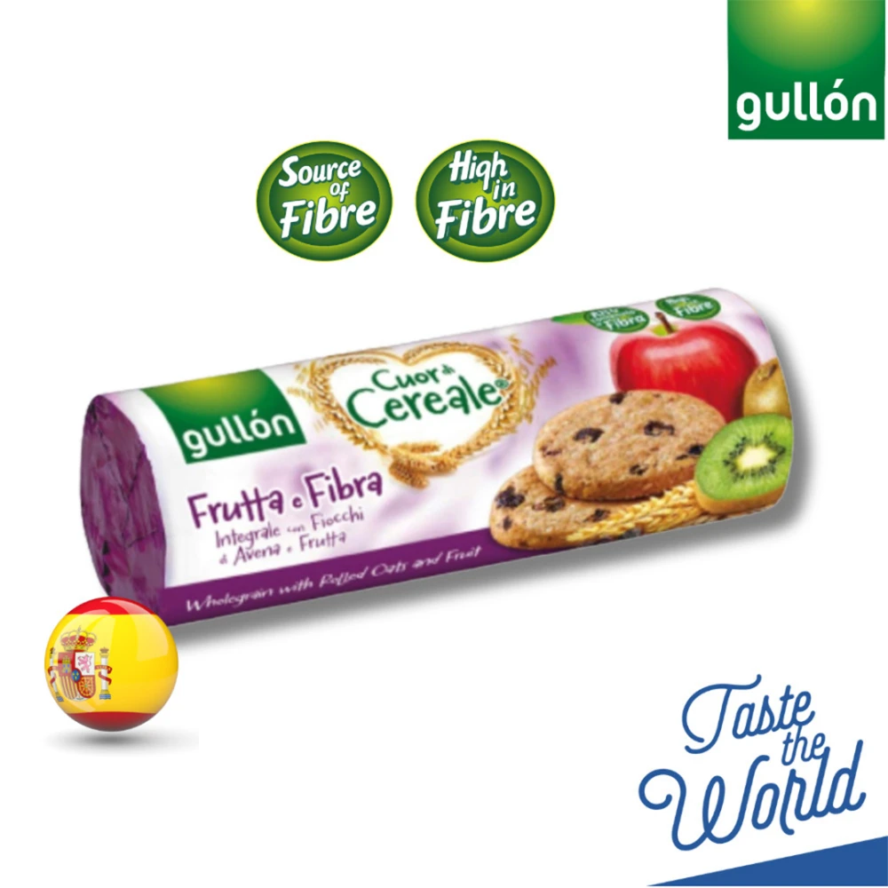 Gullon Cuor Di Cereale Fruit& Fibre Biscuits 280g