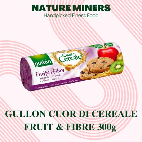 Gullon Cuor Di Cereale Fruit& Fibre Biscuits 280g