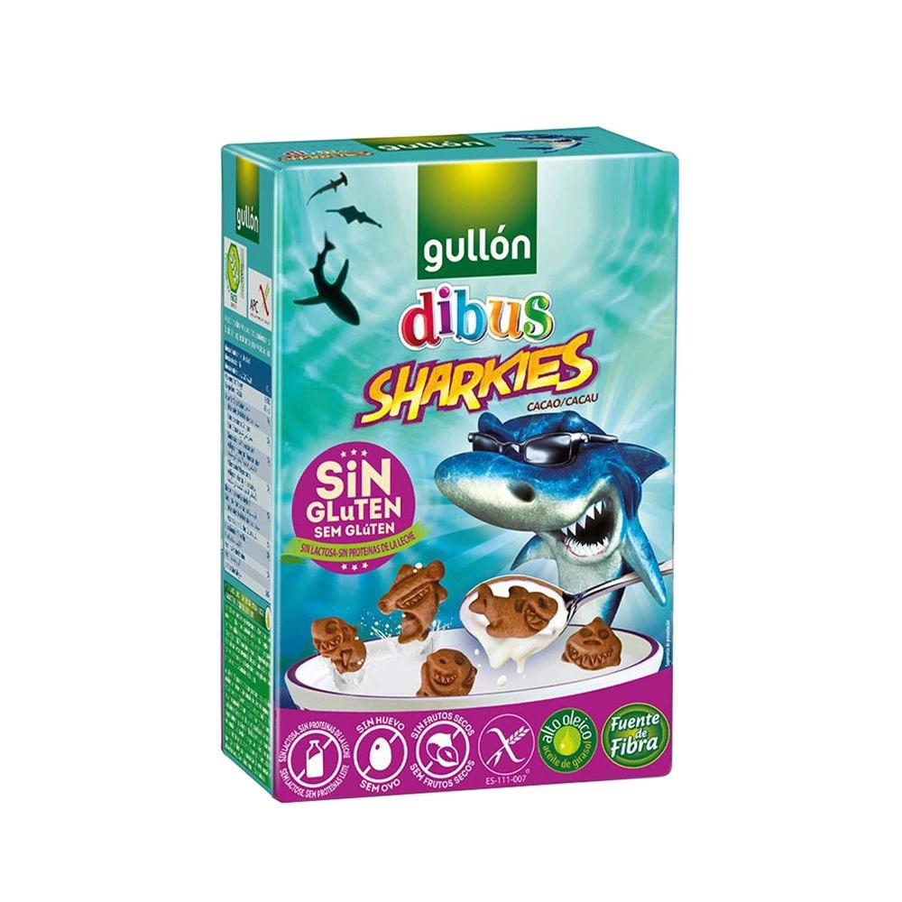 Gullon Gluten Free Sharkies Biscuits 250g
