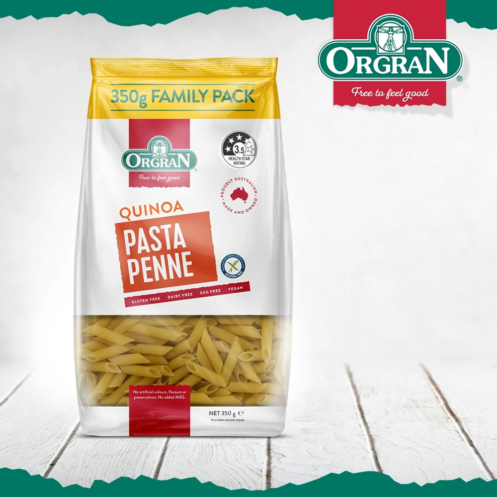 Orgran Quinoa Pasta Penne 350g