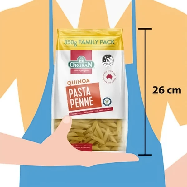 Orgran Quinoa Pasta Penne 350g