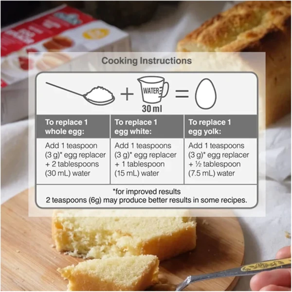 Orgran No Egg(Egg Replacer Mix) 200g