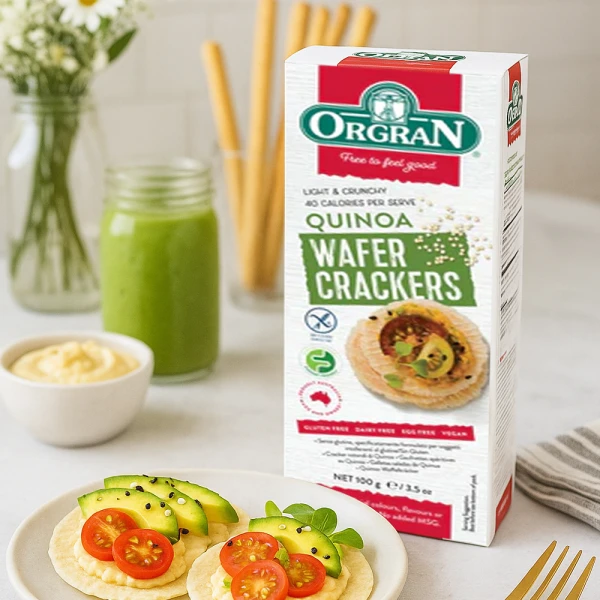 Orgran Quinoa Wafer Crackers 100g