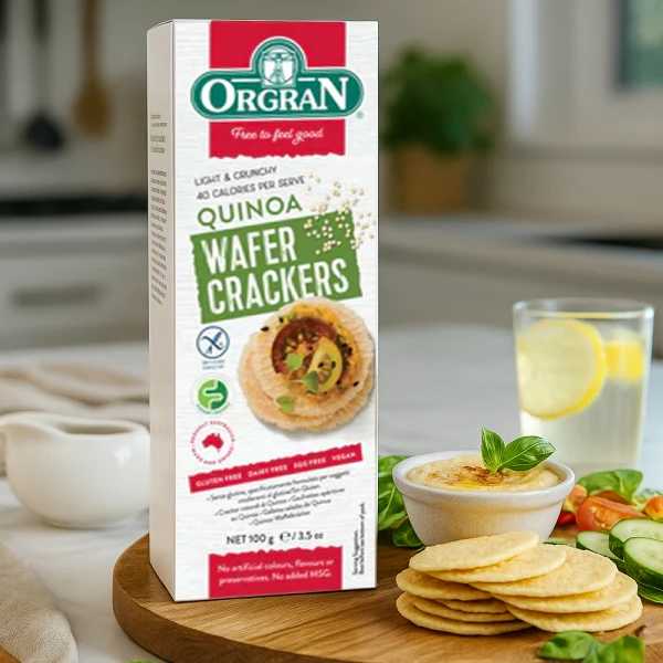 Orgran Quinoa Wafer Crackers 100g