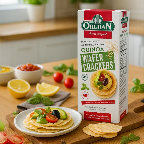 Orgran Quinoa Wafer Crackers 100g