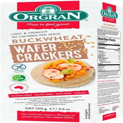 Buckwheat Wafer Crackers 100g