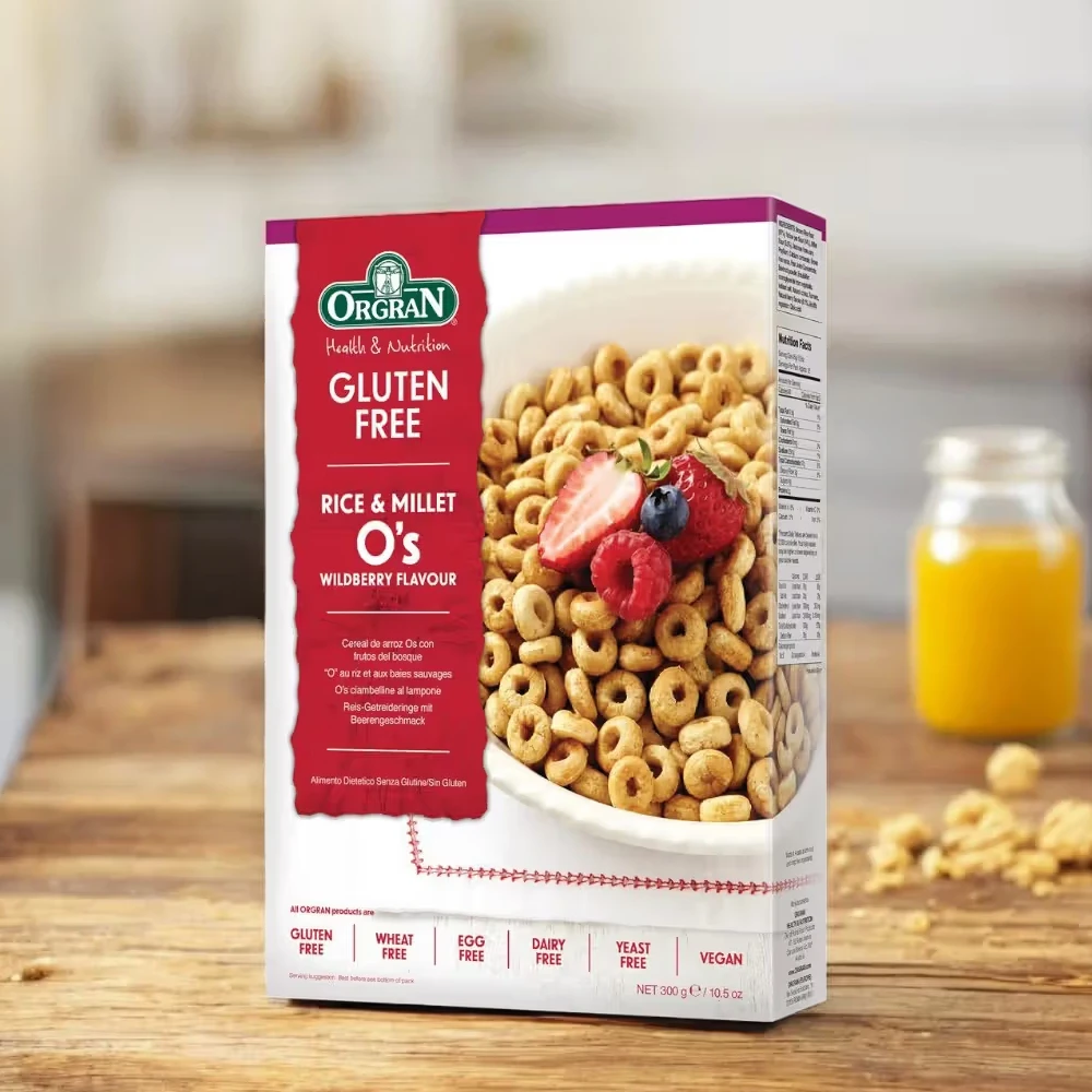 Orgran Rice & Millet O's Wilderry 300g