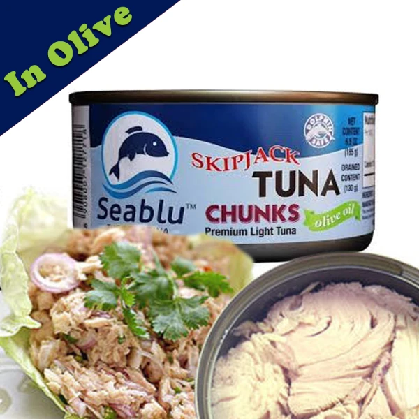 Seablu Chunks in Olive Oil 185g