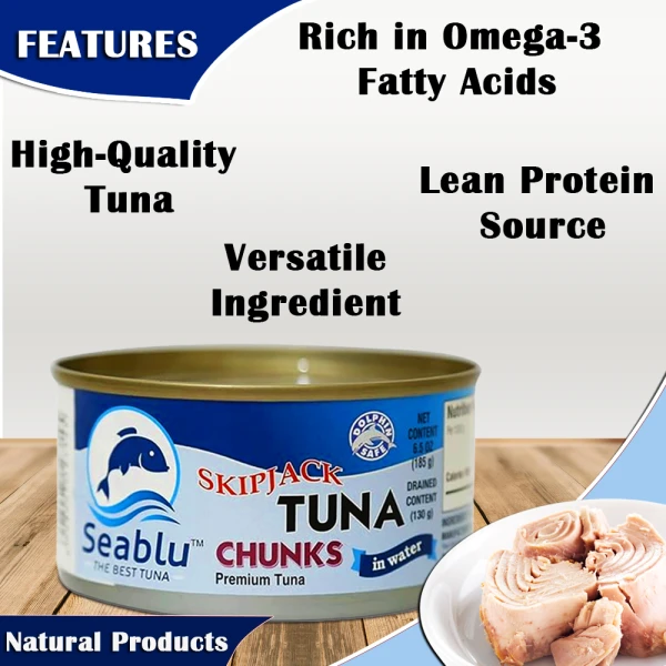 Seablu Chunks in Water 185g