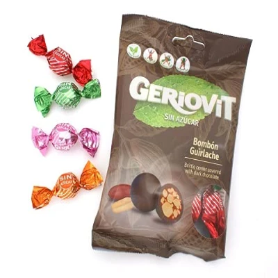 Geriovit Sugar Free Crunch Chocolate Candy 75g