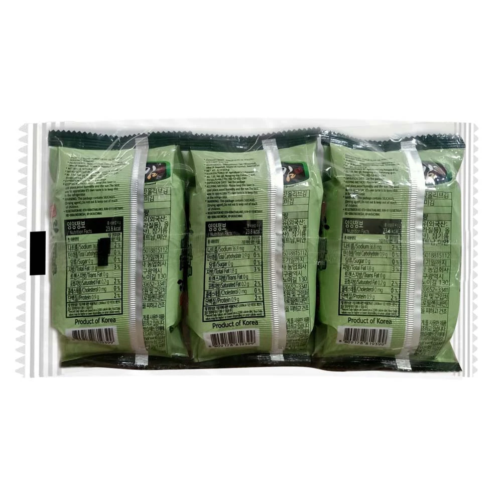 Roasted Seaweed Laver 4g X 3