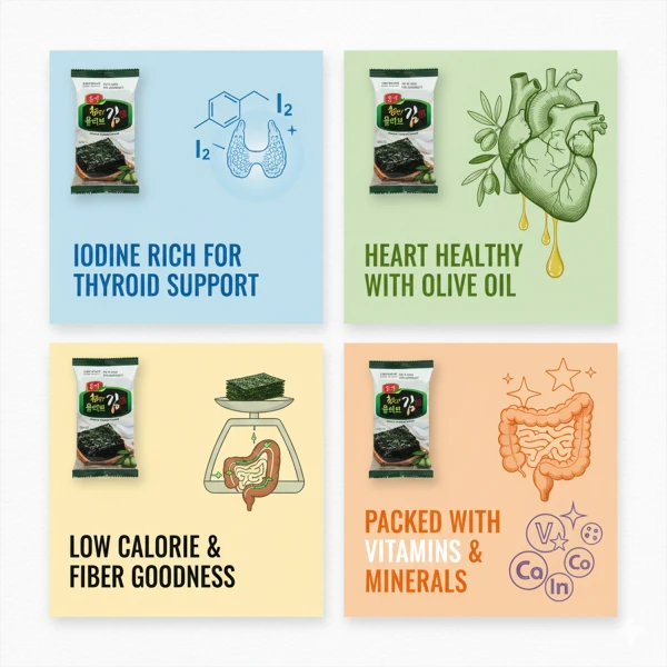 UMAI Roasted Seaweed Laver 4g X 3