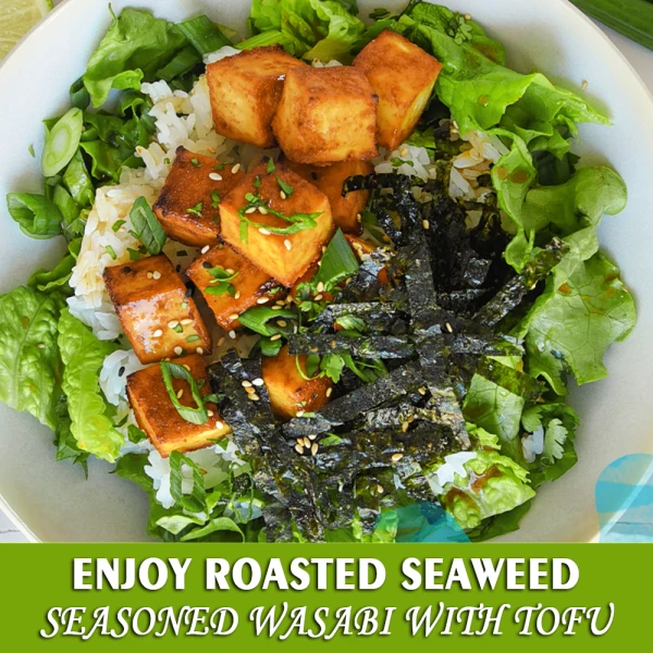 Seaweed Seasoned Wasabi 4g X 3