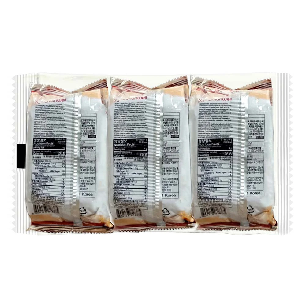 Roasted Seaweed Kimchi 4g X 3