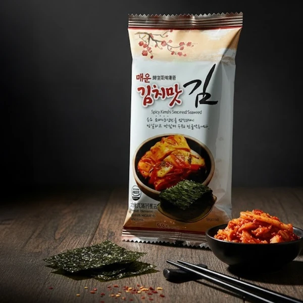 UMAI Roasted Seaweed Kimchi 4g X 3