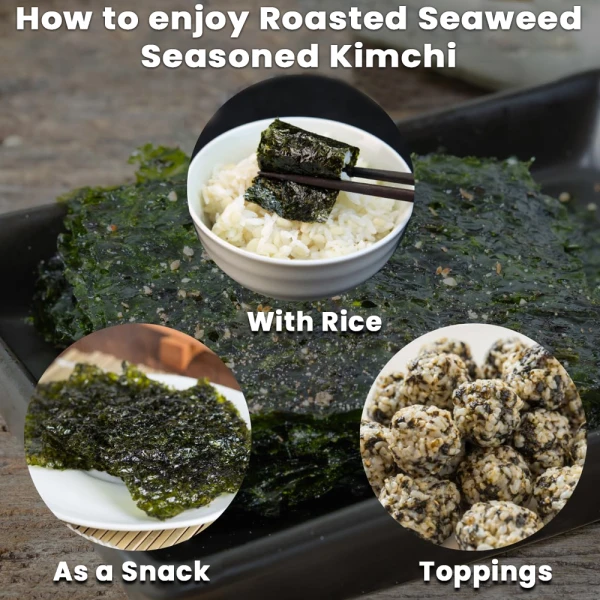 Roasted Seaweed Kimchi 4g X 3